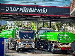 รถน้ำพ่วง22ล้อ ขนาด 35,000 ลิตร
